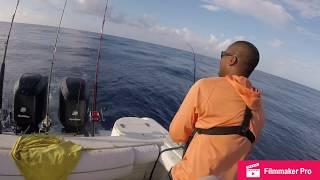 Fishing  for black fin tuna 12 Mile Bank, Grand Cayman