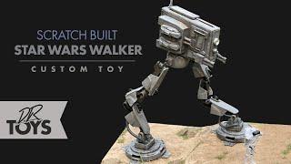 DIY Star Wars Custom Scratch Built Walker - from Recycled Packaging