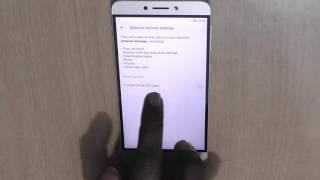 Factory Reset Letv Le 1s (Le X507) to factory settings