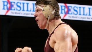 Gophers' Tony Nelson pins Alan Gelogaev, Minnesota wins National Duals