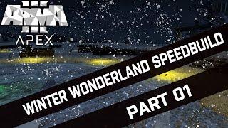 WINTER WONDERLAND ► ARMA 3 SPEEDBUILD ◄ EDITOR 2020 [PART 01] [ENG/GER]