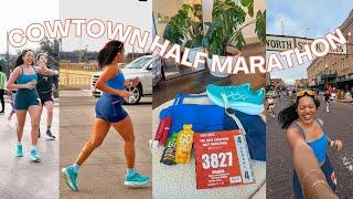 Fort Worth Cowtown Half Marathon 2025  | running a 9-min pr!!!