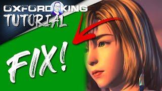 FFX Green Screen Fix for Final Fantasy X Cutscenes! Quick and Easy Guide!