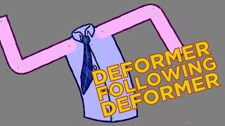 Making a Deformer follow another Deformer