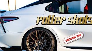 Roller shots with Vorsteiner VFF-107 bronze wheels 20 inch Toyota Camry Xse 2019 mtxse26 18 20