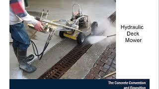 RAP 14—Concrete Removal Using Hydro Demolition