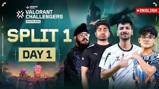 [EN] VALORANT Challengers South Asia 2025 Split 1 - Day 1