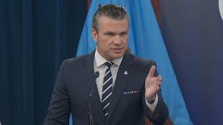 WATCH | Defense Secretary Pete Hegseth breaks down attack on Iran's nuclear sites