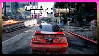 HOW TO INSTALL QUANTV + NATURAL VISION EVOLVED | GTA V 2024