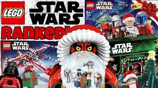 Ranking EVERY LEGO Star Wars Christmas Set EVER Made!