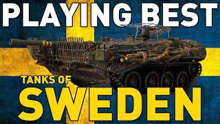 Playing the BEST tanks of SWEDEN in World of Tanks!