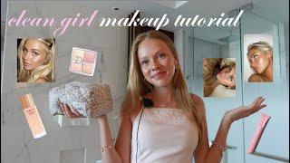 makeup tutorial(clean girl makeup)