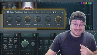 How to Make HEAVY Kicks in FL Studio | Fruit Kick Tutorial