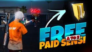 SECRET PAID SENSI : Which Gives 99% Abnormal Headshots | Bluestacks 5