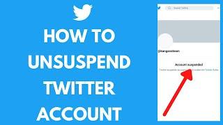 How To Unsuspend Twitter Account 2021 | Twitter Account Suspended Recovery