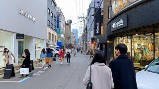 Seoul Neighborhood Walk: Sinsa-dong (southwest corner, near Sinsa Station).