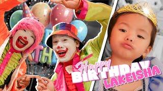 Unang CLOWN sa BG HOUSE - LAKEISHA BIRTHDAY