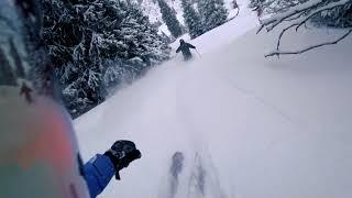 Фрирайд в Акбулаке / Akbulak Freeride - 50cm of powder