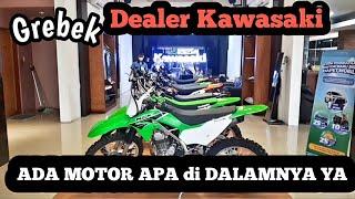 GREBEK DEALER KAWASAKI TERBESAR DI MEDAN//MOTOR DI DALAM NYA BUAT NGILER