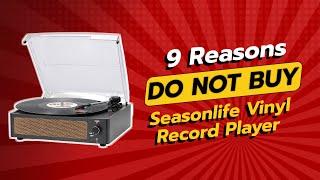 DON'T BUY Seasonlife Vinyl Record Player Before Watching THIS!  9 Reasons Why!