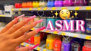 ASMR IN WALMART | FAST TAPPING, SCRATCHING & ORGANIZATION ...etc (SO GOOD!!)