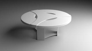 Divino table for 3D Max tutorial