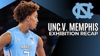 Reacting To The UNC vs. Memphis Exhibition Game! - Is Seth Trimble Taking A Leap?