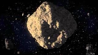 Астероид сделано в Blender (asteroid Blender)