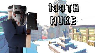 MY 100TH KRUNKER NUKE :D |KRUNKER.IO