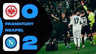 Rote Karte & Zaubershow | Frankfurt 0:2 Neapel | Highlights - Champions League | Prime Video