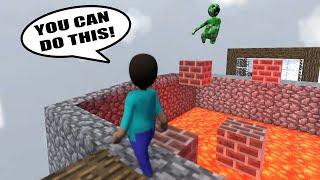 MINECRAFT CREEPER AND STEVE WORKING TOGETHER in HUMAN FALL FLAT