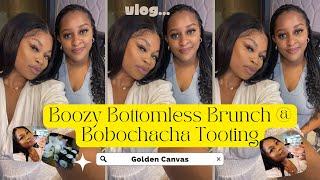 WE LOVE A BOTTOMLESS BRUNCH | Bobochacha Tooting | PLACES TO EAT IN LONDON | VLOG | GOLDEN CANVAS