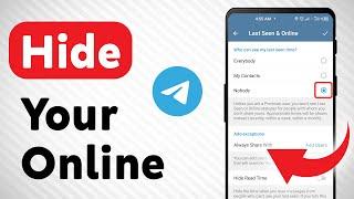 How to Hide your Online on Telegram (Updated)