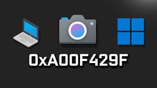 Error 0xA00F4244 La Camara no se Encuentra en Windows 11