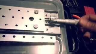 DIY Linear stage with micrometer - 25mm total travel