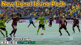 PES 2021 new stadium Signal Iduna Park smoke patch 21.4.3b