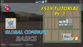 TUTORIAL - GLOBAL COMPANY BASICS - Farming Simulator 19 - FS19 GLOBAL COMPANY Tutorial