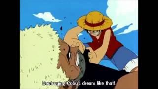 Luffy vs Axe Hand Morgan