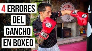 4 Errores del GANCHO EN BOXEO que Debes EVITAR  (Incluye Ejercicios)