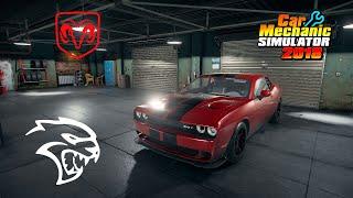 Restoration Dodge Challenger SRT Hellcat - Car Mechanic Simulator 2018