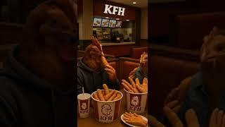 KFC HUMAN KFH CHICKEN  #memes #funny