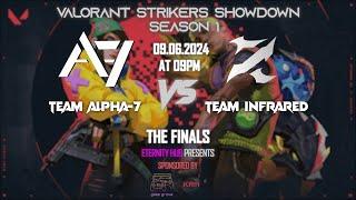 Valorant Tournament | Alpha 7 vs Infrared | VSS S1 | Hosted by Eternity Hub | LIVE