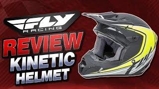 Fly Racing Kinetic Helmet Review from Sportbiketrackgear.com