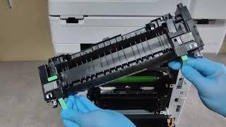 HOW TO REPLACE THE FUSER UNIT ON XEROX VERSALINK B405