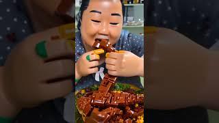 Lego Real Life mukbang 2 #LRL #funny #food #legoanimation #fyp #shorts #reels #animationmemes