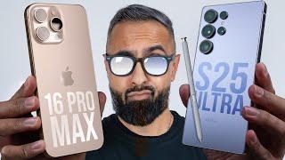 Samsung Galaxy S25 Ultra vs iPhone 16 Pro Max - Which is the Flagship KING?