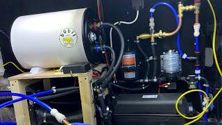 Testing the Bobil vans hybrid water heating system in my campervan