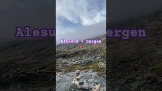 Alesund to Bergen Norway
