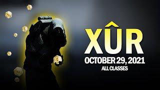 Xur Location, Exotics & Legendary Items (All Classes) 10-29-21 / October 29, 2021 [Destiny 2]