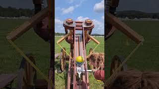 Pennsic 51 Ballista Test (Slow Motion), Large Siege Ammo